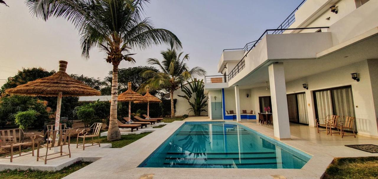 La Maison Blanche A Ngaparou, Splendide Villa Contemporaine Eksteriør billede