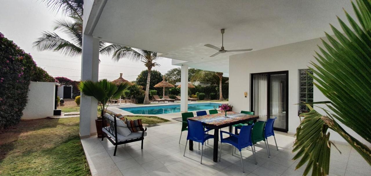 La Maison Blanche A Ngaparou, Splendide Villa Contemporaine Eksteriør billede