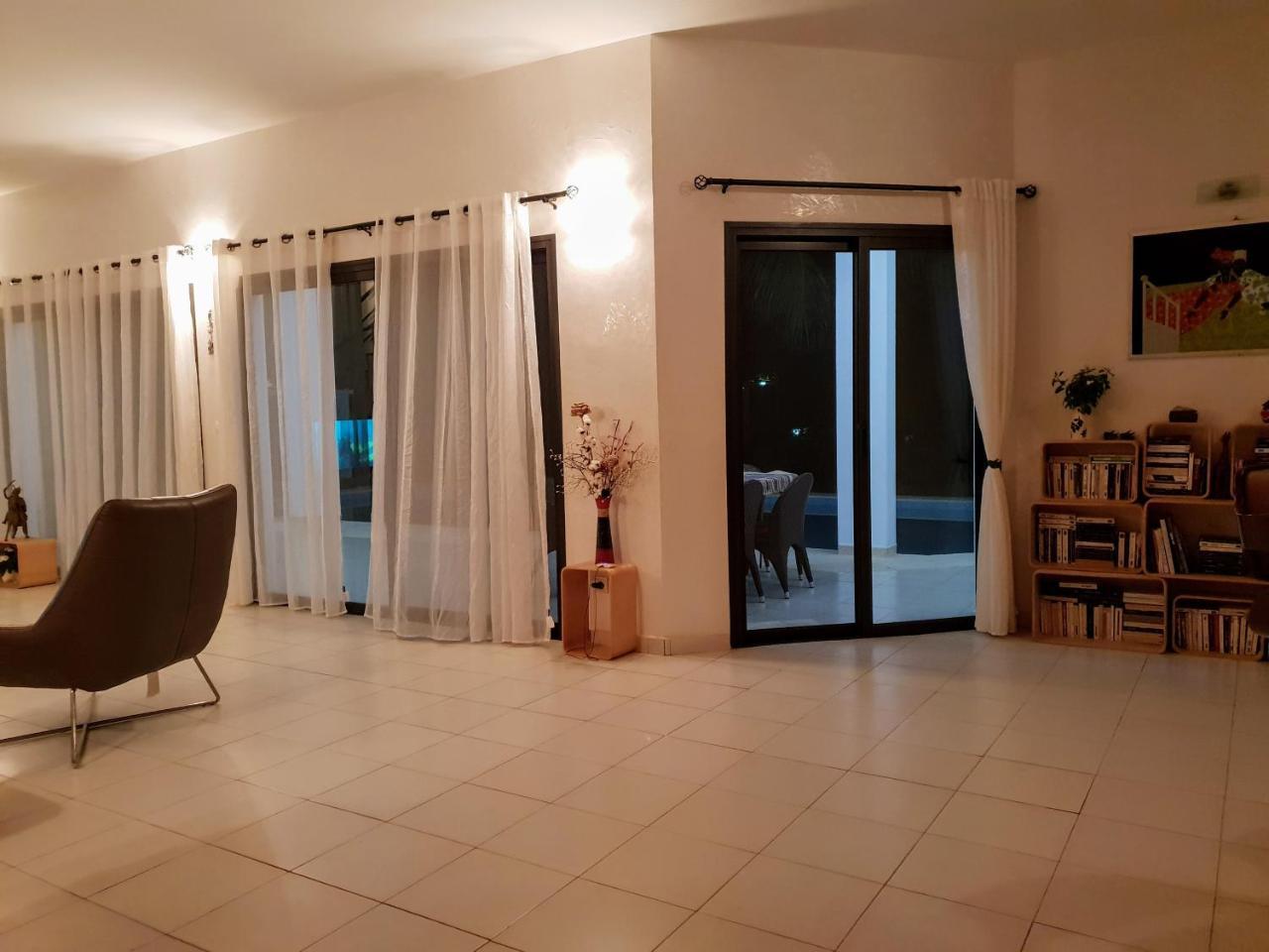 La Maison Blanche A Ngaparou, Splendide Villa Contemporaine Eksteriør billede