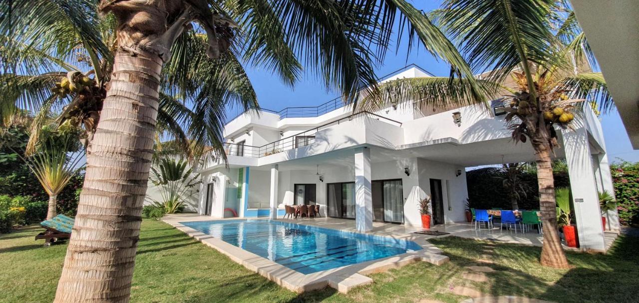 La Maison Blanche A Ngaparou, Splendide Villa Contemporaine Eksteriør billede