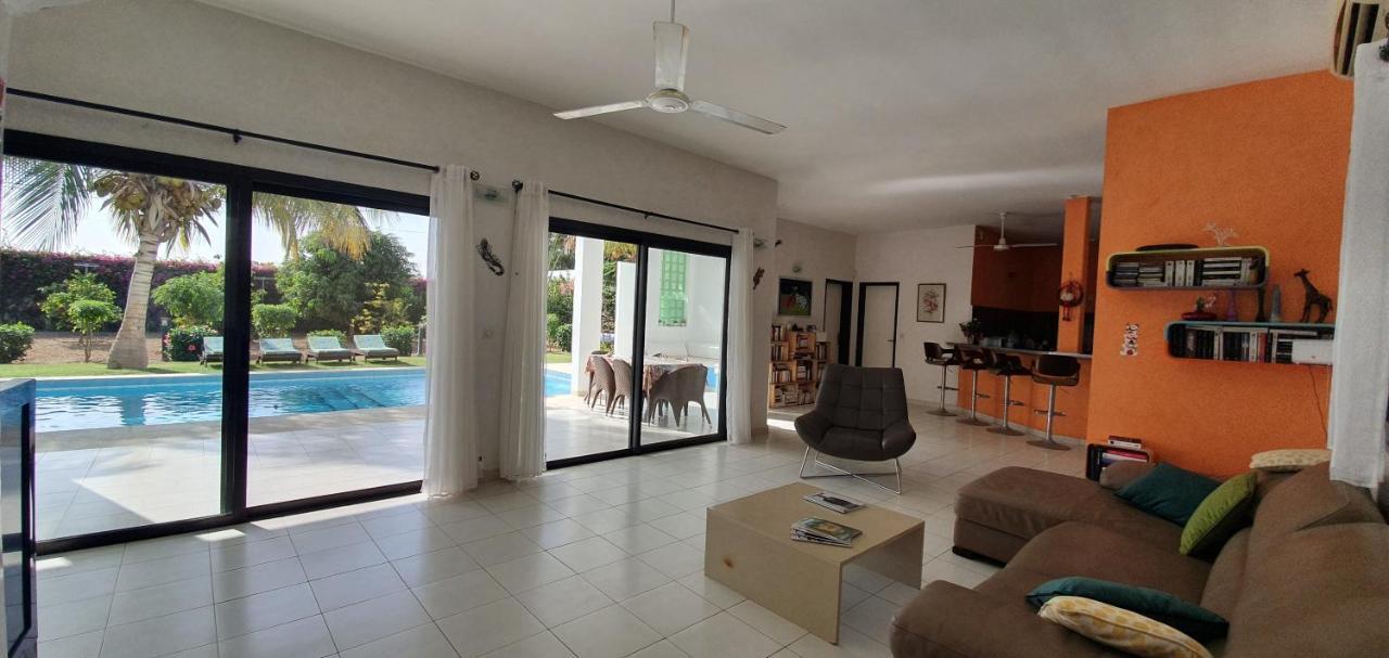 La Maison Blanche A Ngaparou, Splendide Villa Contemporaine Eksteriør billede